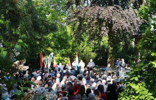 Gedenkfeier an der KZ-Gedenkstätte Melk